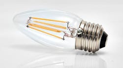 Lighting Science&apos;s LSPro LED filament bulb.