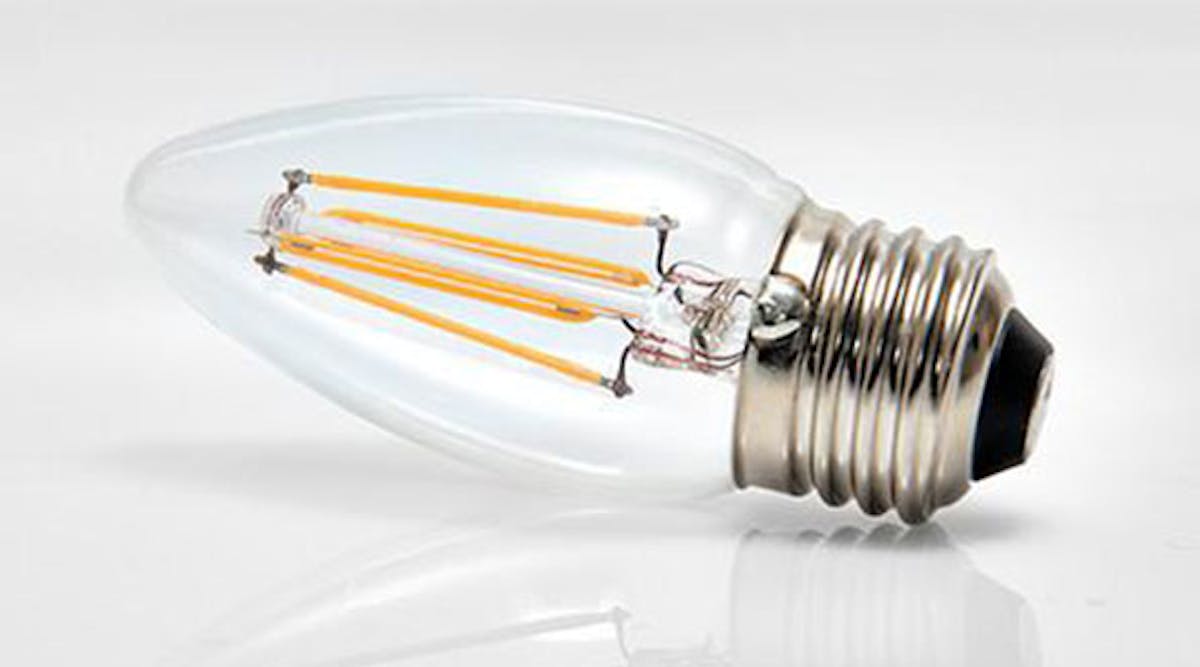 Lighting Science&apos;s LSPro LED filament bulb.