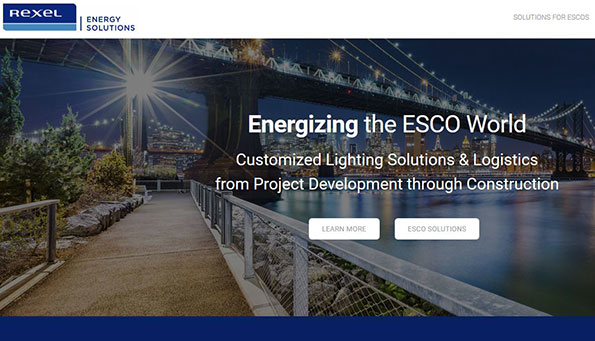 To go with its new name and expanded focus Rexel Energy Solutions launched a new website