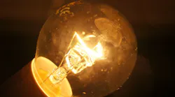 Tungsten filament incandescent