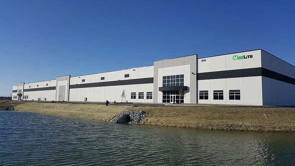 MaxLite new Indiana distribution center