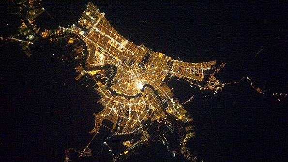 New Orleans looms large seen from space and looms large in the Louisiana economy as well but doesn39t dominate its state the way cities such as Phoenix Las Vegas Atlanta and Anchorage do