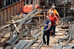 Construction workers, Hudson Yards, NY, NY Construction workers, Hudson Yards, NY, NY