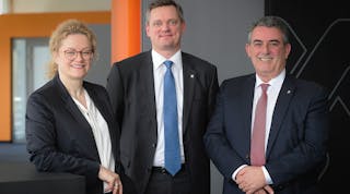 Executive Board of the Weidm&uuml;ller Group (left to right): Elke Eckstein, COO; J&ouml;rg Timmermann, CFO and Jos&eacute; Carlos &Aacute;lvarez Tobar, Chief Marketing and Sales Officer
