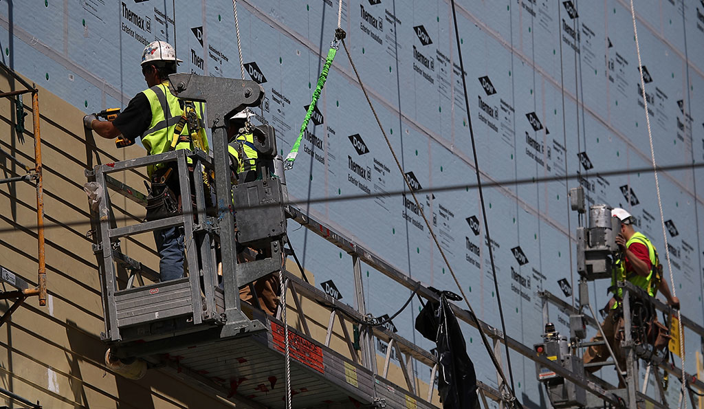 Construction crew, San Francisco, 2017