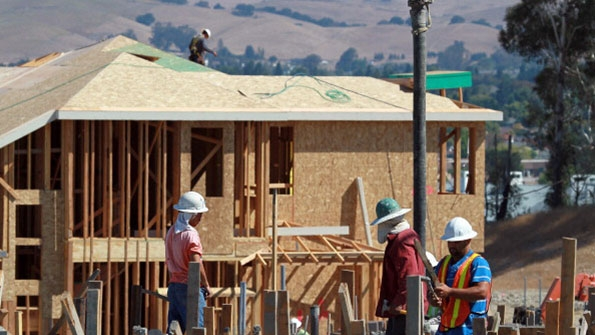 Construction such as this residential project in Petaluma Calif is a key market for Edges Electrical Group San Jose Calif