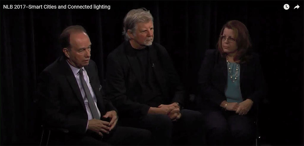 National Lighting Bureau video panel - Smart Cities