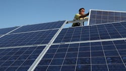 Solar panel installation Solar panel installation