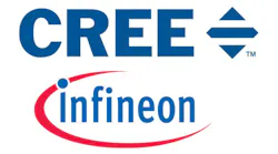 Cree and Infineon logos