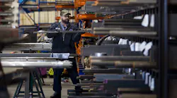 Steel worker