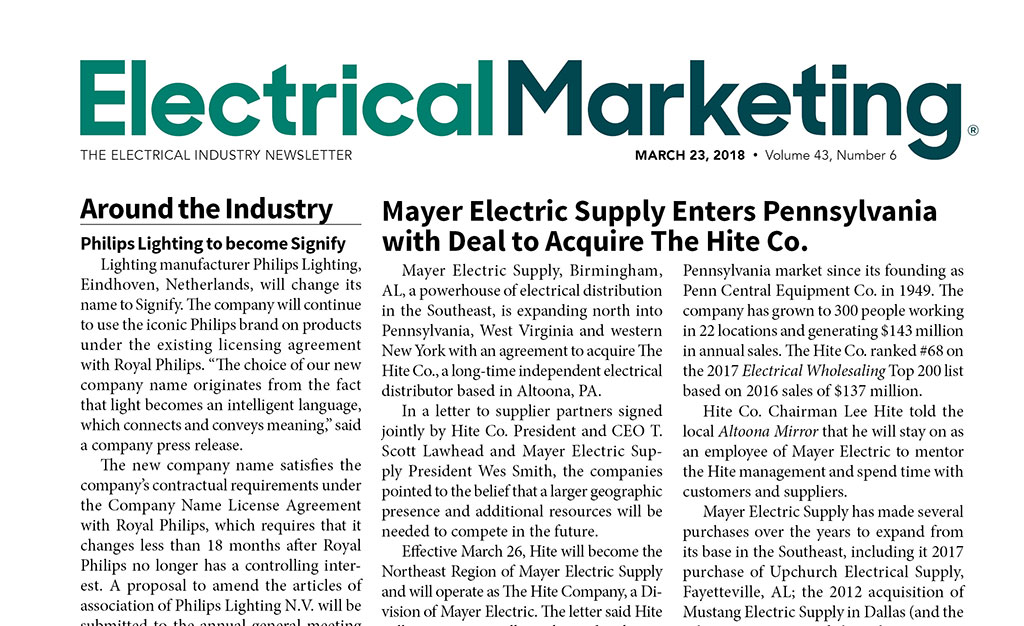Front crop - 3/23/2018 - Electrical Marketing
