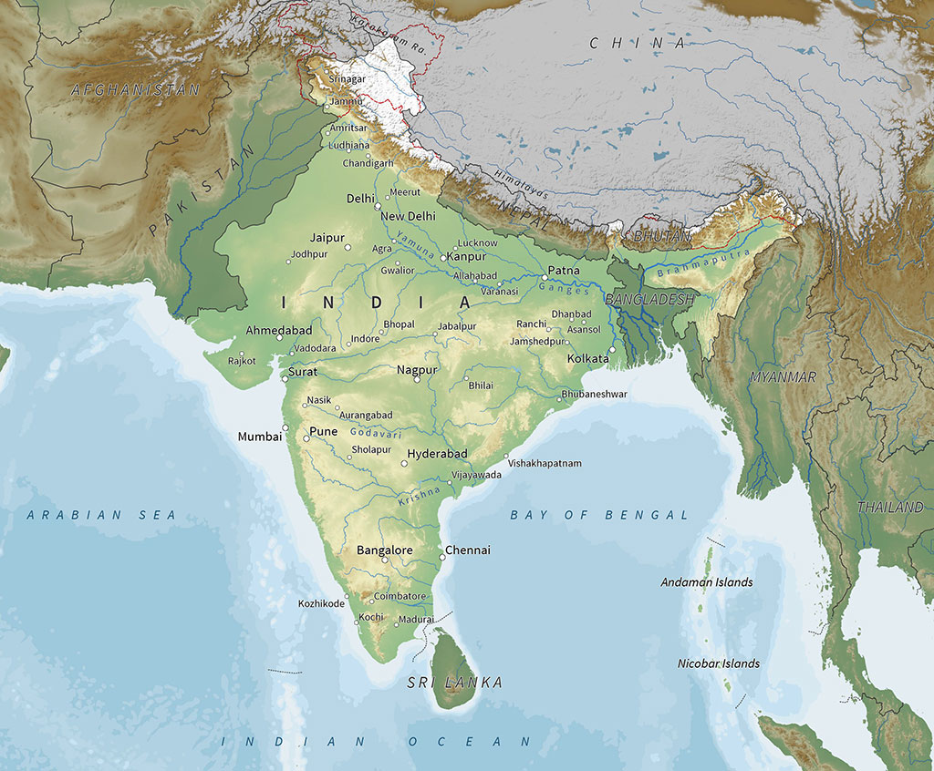 Map of India