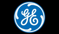 General Electric logo black background General Electric logo black background