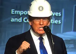 Trump at NECA 2018 Trump at NECA 2018