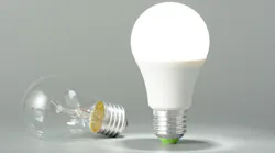 Incandescent and LED A-line lamps