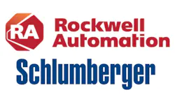 Rockwell Automation and Schlumberger logos