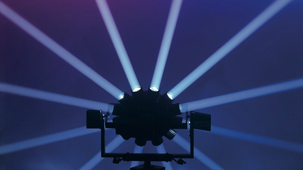 Astrodisco lighting by Clay Paky which agreed to be acquired by Osram