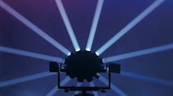 Astrodisco lighting by Clay Paky, which agreed to be acquired by Osram.