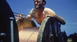 A worker laying cable for Fort Knox June 1942Alfred T PalmerHulton ArchiveGetty Images A worker laying cable for Fort Knox June 1942Alfred T PalmerHulton ArchiveGetty Images