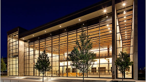 2013 Edison Award Winner City Performance Hall Dallas designed by Shook Mahr Curtis and CorbettOates of Schuler ShookPhotography by Dallas Office of Cultural Affairs