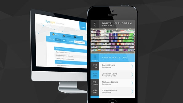 Image of ByteLight39s application platform courtesy of ByteLight