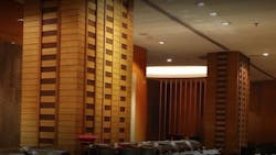 An image from a Bridgelux application in a hotel An image from a Bridgelux application in a hotel