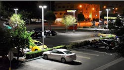 Deco Lighting parking lot installation Deco Lighting parking lot installation