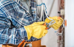 Electrical construction worker Electrical construction worker