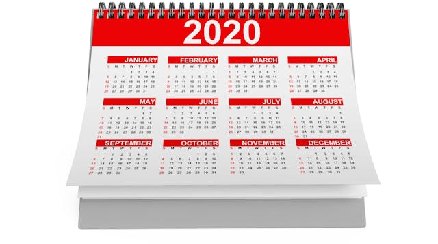Calendar 2020 Id 159800153 Alexander Kharchenko Dreamstime com Dreamstime L 159800153