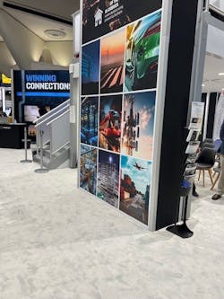 This display in the Southwire booth did a nice job of depicting the key market verticals the company will be pursuing in the future. This display in the Southwire booth did a nice job of depicting the key market verticals the company will be pursuing in the future.