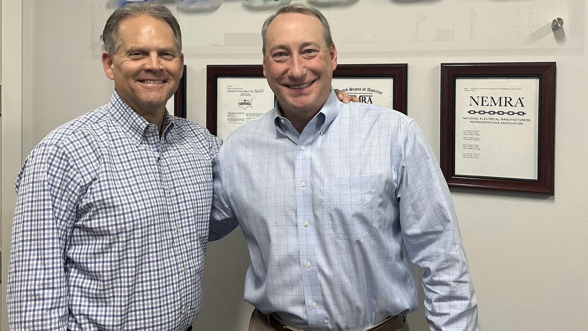 NEMRA's Jim Johnson & Jeff Bristol.