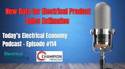 New Data for Electrical Product Sales Estimates New Data for Electrical Product Sales Estimates