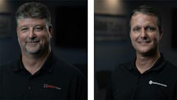 Jeff Cole (left) and Chris Hoyt Jeff Cole (left) and Chris Hoyt